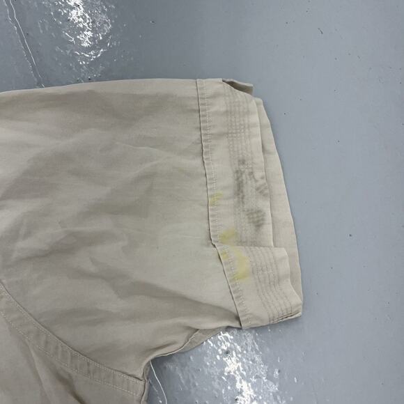 Vintage 60s Van Heusen Cream Cotton Loop Collar - Picture 3 of 5